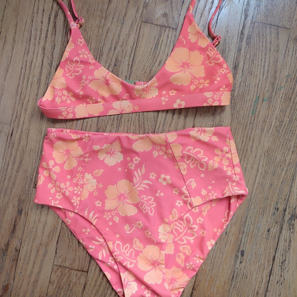 Kulani Kinis Hawaiian print Bikini